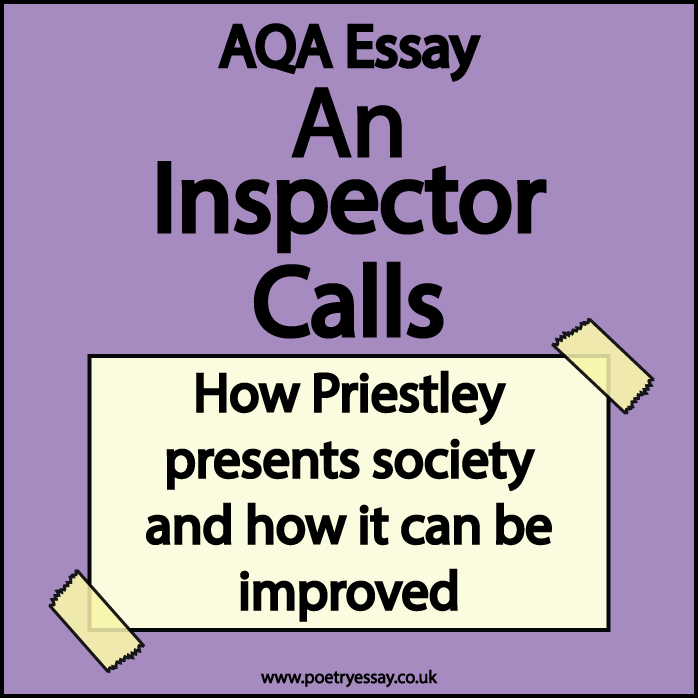 Exemplar AQA An Inspector Calls Essays