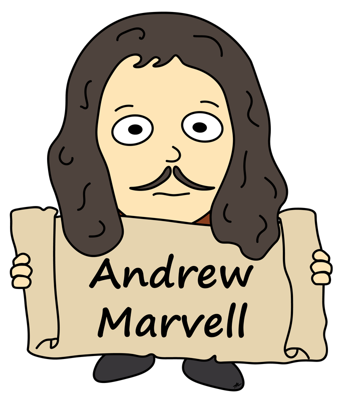 Andrew Marvell Cartoon - High Resolution