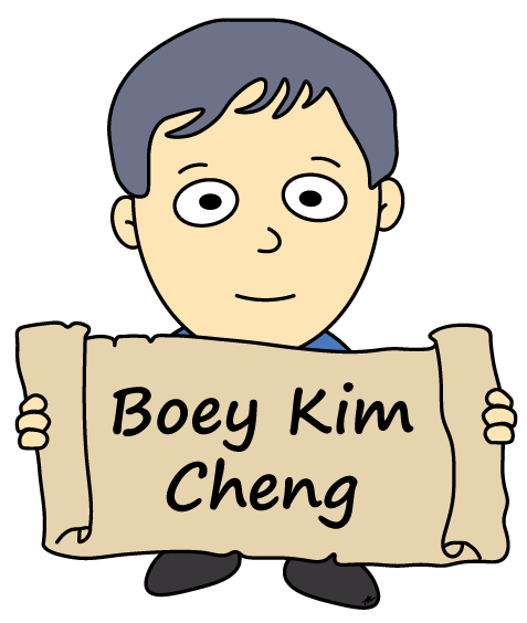 Boey Kim Cheng Cartoon