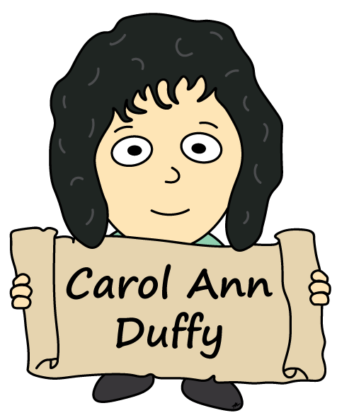 Carol Ann Duffy Cartoon