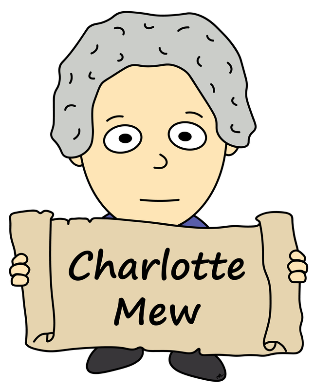 Charlotte Mew Cartoon - High Resolution