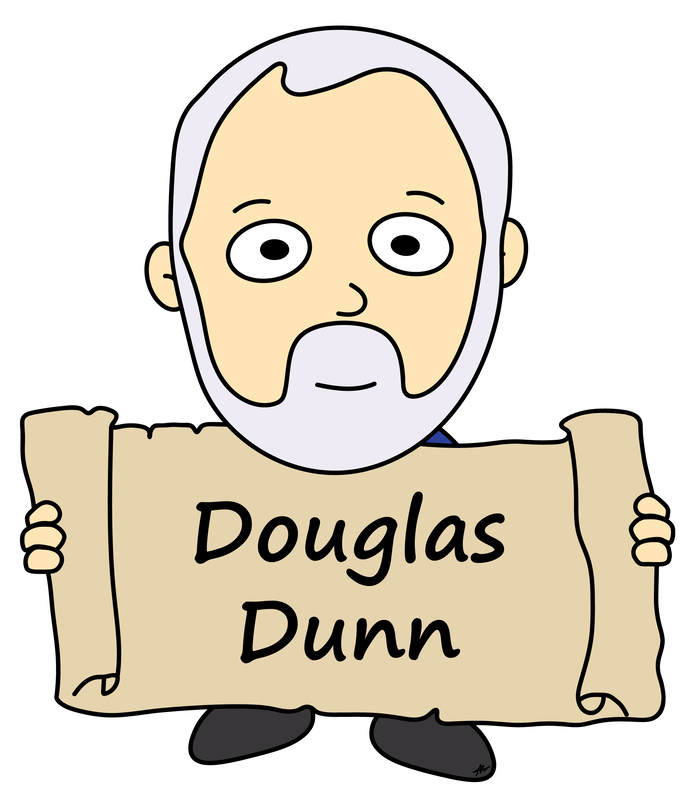 Douglas Dunn Cartoon - High Resolution