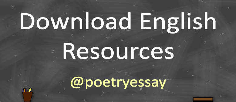 Download English Resources - Poetry Essay