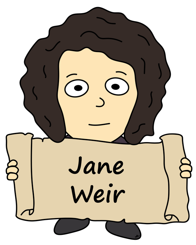 Jane Weir Cartoon - High Resolution
