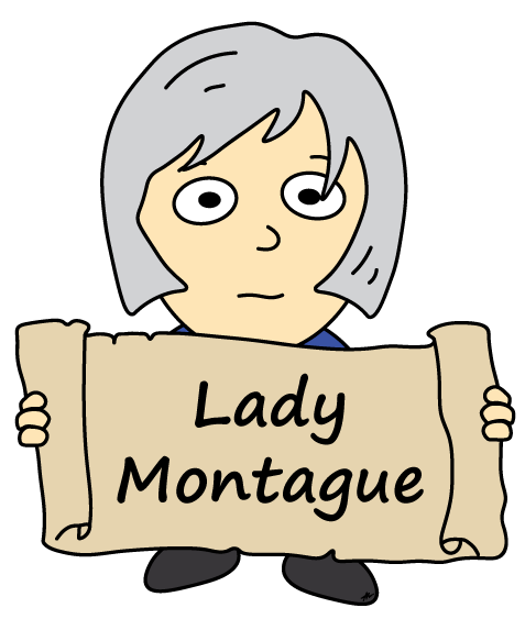 Lady Montague Cartoon - Romeo and Juliet - Low Res - Poetry Essay