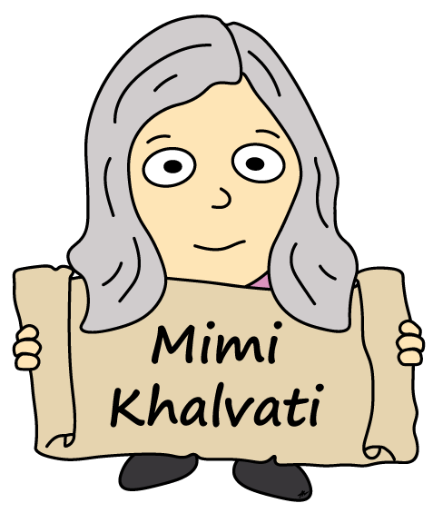 Mimi Khalvati Cartoon
