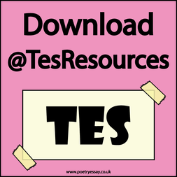 Poetry Essay - TES Resources Shop @poetryessay