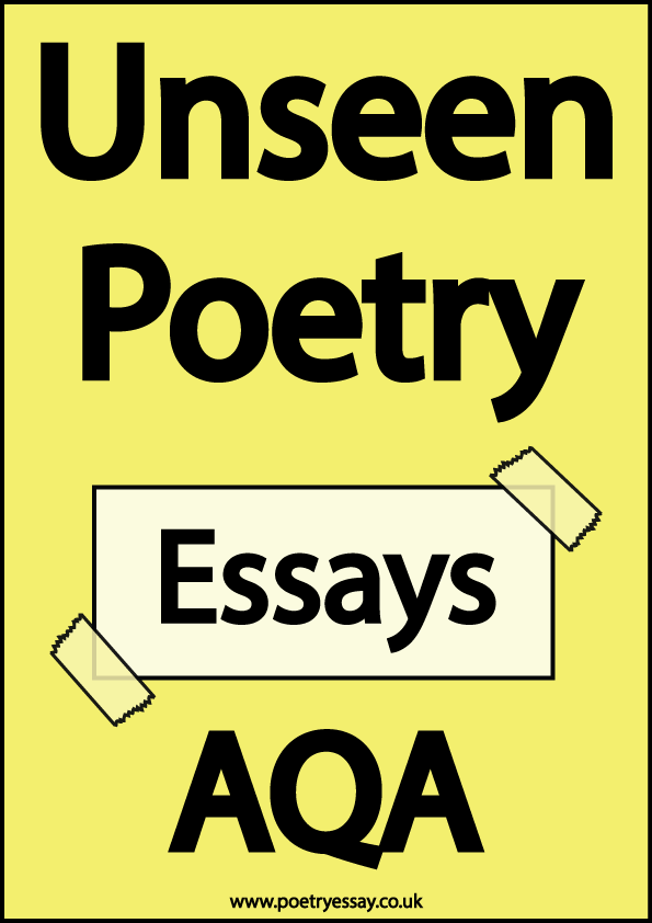 Unseen Poetry Essays - Grade 9 GCSE Essays