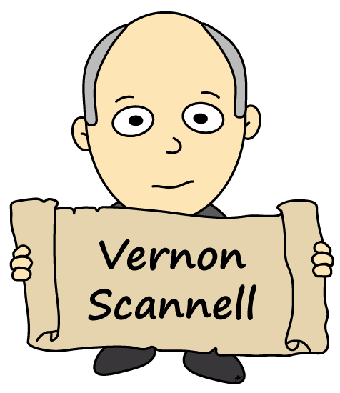 Vernon Scannell Cartoon